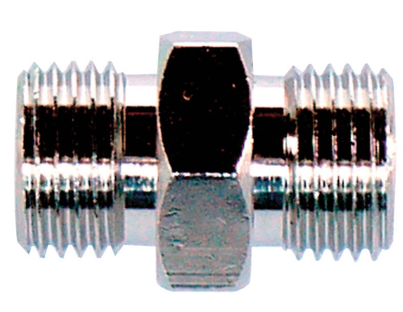 新潟精機　ニップル　同径平行めねじ用×平行めねじ用　ＡＧ－Ｎ－１１１