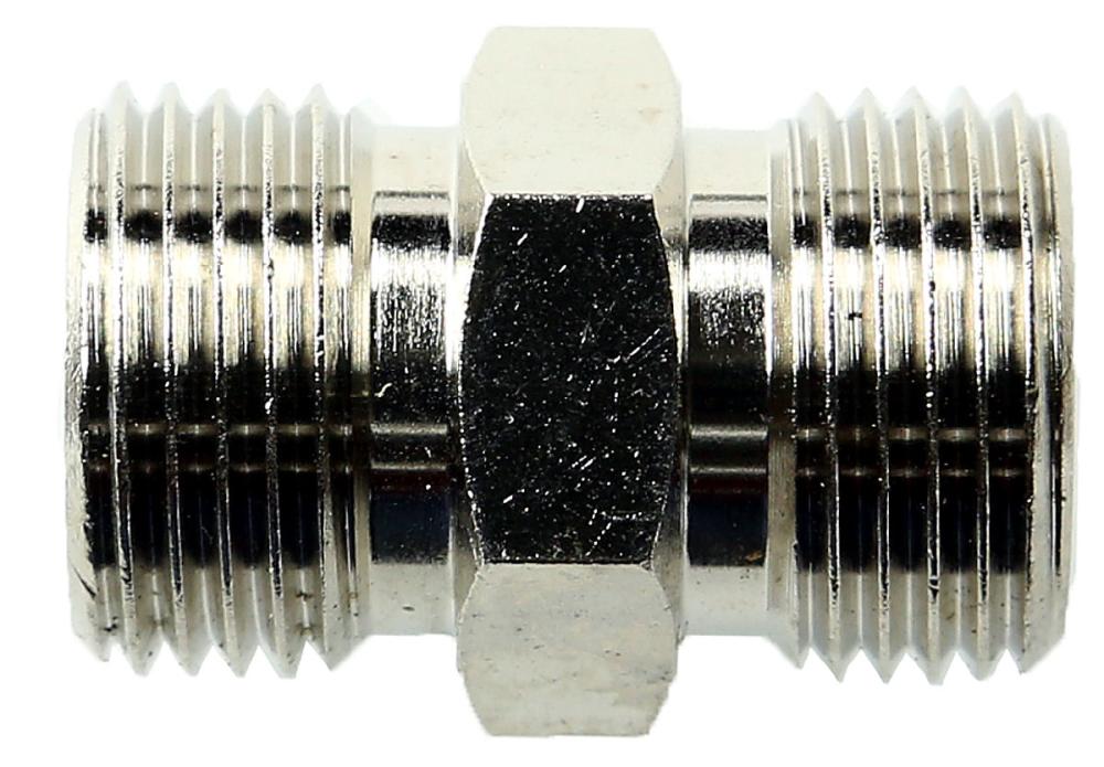 新潟精機　ニップル　同径　平行めねじ用×平行めねじ用　ＡＧ－Ｎ－１３３