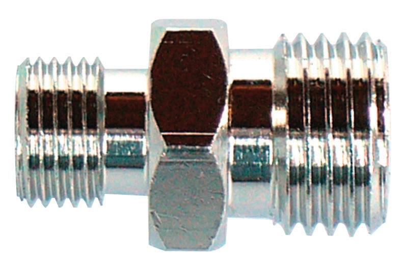 新潟精機　ニップル　違径　平行めねじ用×平行めねじ用　ＡＧ－Ｎ－３１２