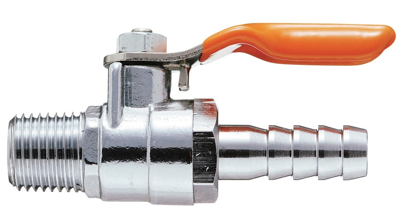 新潟精機　ボールコック　スチールレバー　めねじ用×ホース用　ＡＧ－Ｃ－５２６