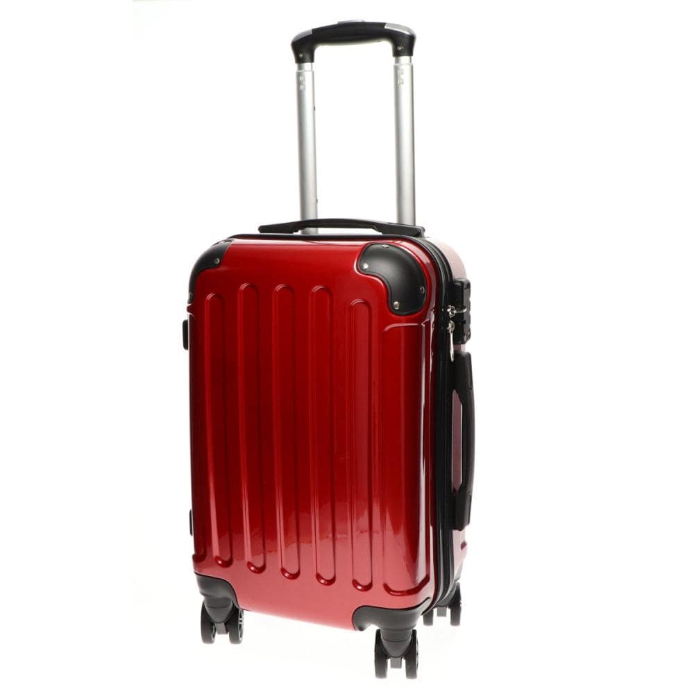 コメリセレクト スーツケース ダブルホイールキャスター ２２ｌ ワインレッドの通販 ホームセンター コメリドットコム