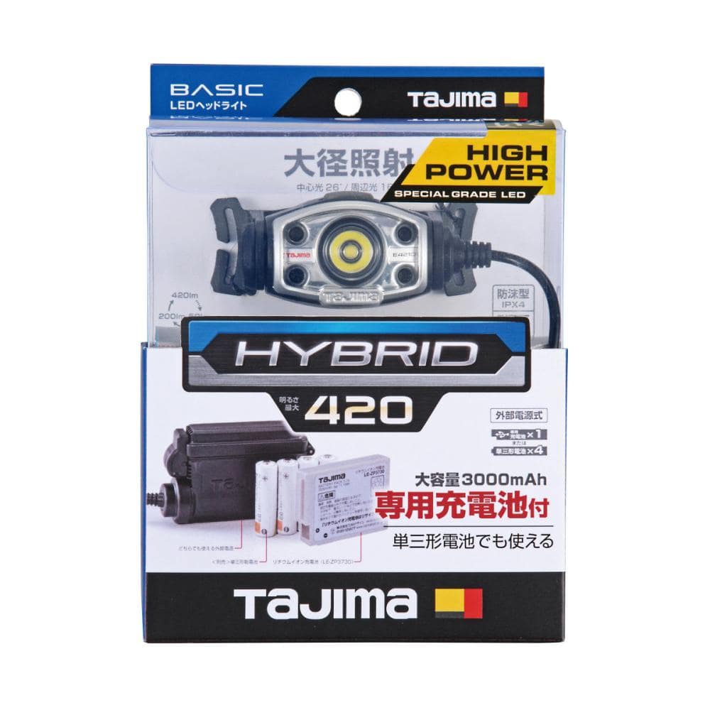 タジマ（ＴＪＭデザイン）　ＬＥＤヘッドライト　Ｅ４２１Ｄセット　ＬＥ－Ｅ４２１Ｄ－ＳＰ