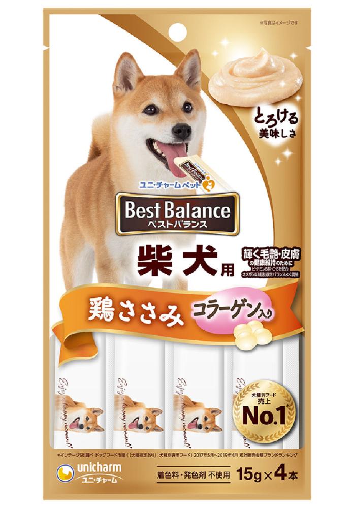 ユニ チャーム ベストバランスおやつ 柴犬用 鶏ささみ ６０ｇの通販 ホームセンター コメリドットコム