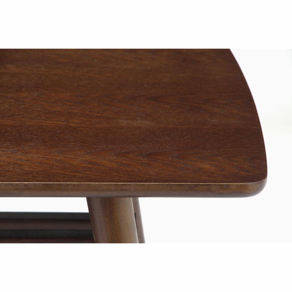 アテーナライフ　木製センターテーブル　ダークブラウン　幅１２０×奥行６０×高さ３９ｃｍ　ＬＳ－１９