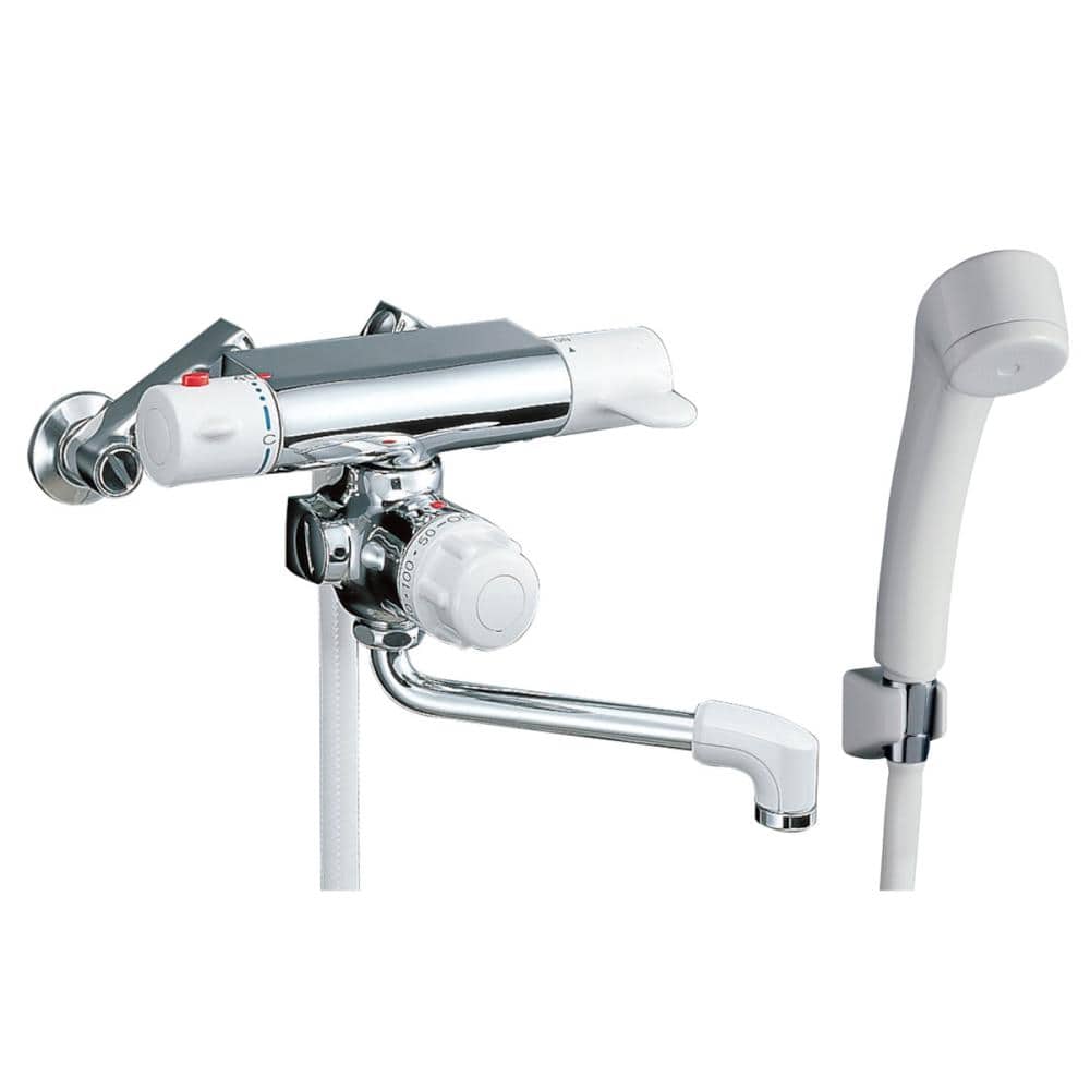 LIXIL INAX 壁付サーモスタットシャワーバス水栓 定量止水 寒冷地用 RBF-107N