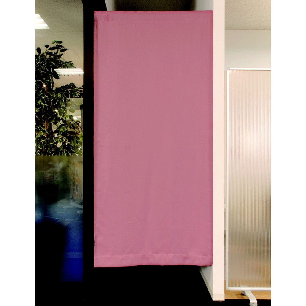 間仕切りカーテン　ツイル　ピンク　９５ｘ１３５　１枚入り