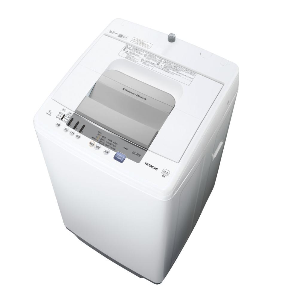 日立 全自動洗濯機 ７．０ｋｇ ホワイト ＮＷ－Ｒ７０５Ｗ の通販