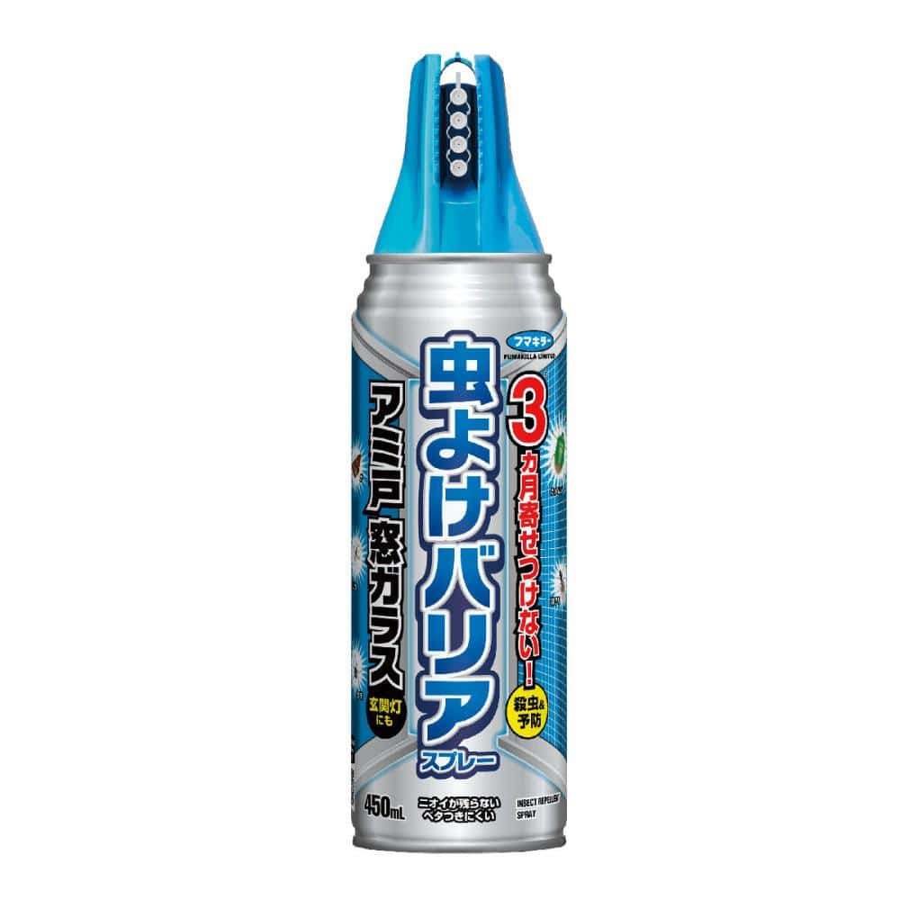 フマキラー　虫よけバリアスプレー　アミ戸窓ガラス　４５０ｍＬ