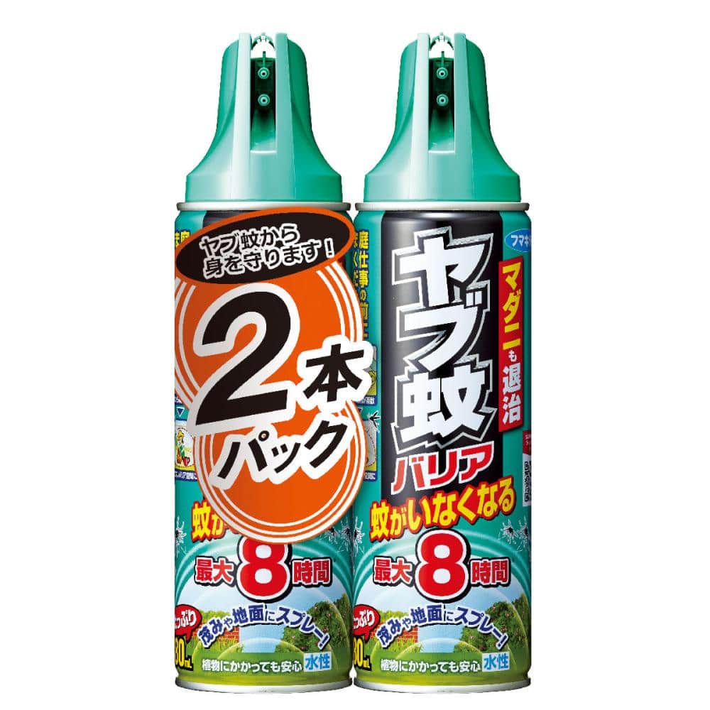 フマキラー ヤブ蚊バリア ４８０ｍｌ ２本パックの通販 ホームセンター コメリドットコム