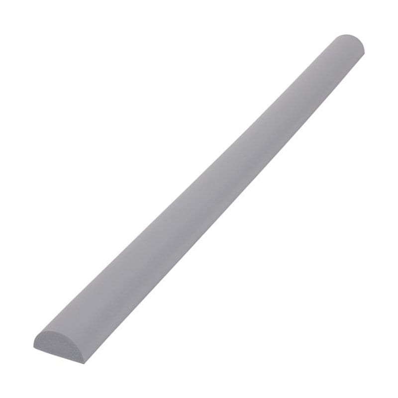 カーボーイ　クッション半月型　ライトグレー　９０ｃｍ　ＡＣ１４７