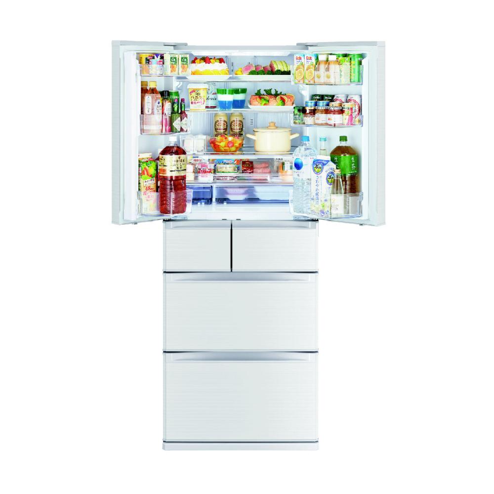 三菱電機　６ドア冷蔵庫　４７０Ｌ　クロスホワイト　ＭＲ－ＪＸ４７ＬＴＥ－Ｗ