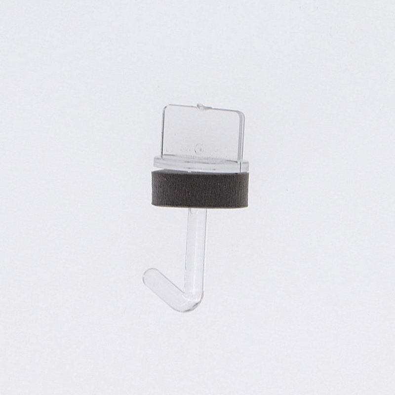Ｋ＋　ポリカワンタッチフック　１０本入　２５ｍｍ　クリア