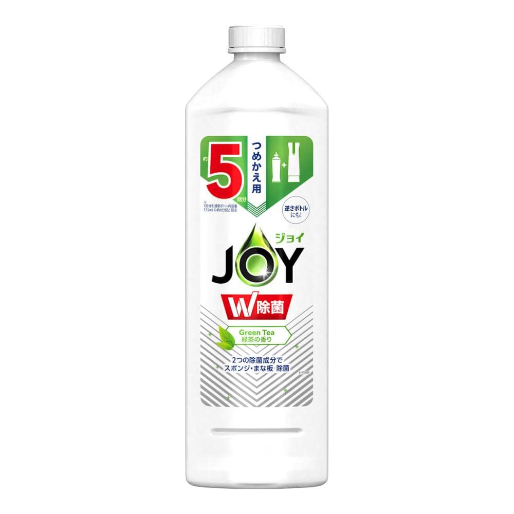 激安☆超特価 ジョイ JOY W除菌 食器用洗剤 レモン 詰め替え 超ジャンボ 1425mL 1個 PG