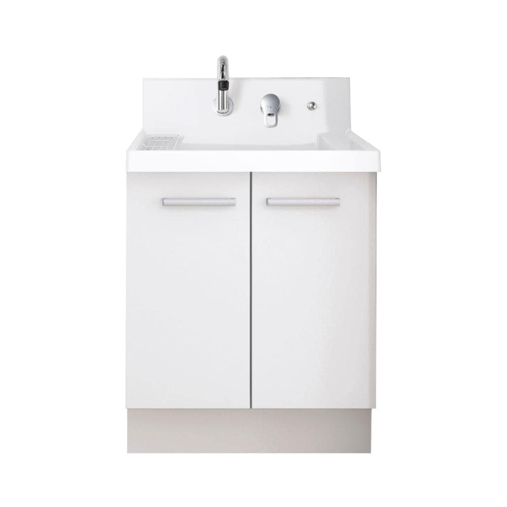 ホワイト 洗面台 LIXIL 洗面化粧台 K1シリーズ 扉タイプ 間口60cm×高