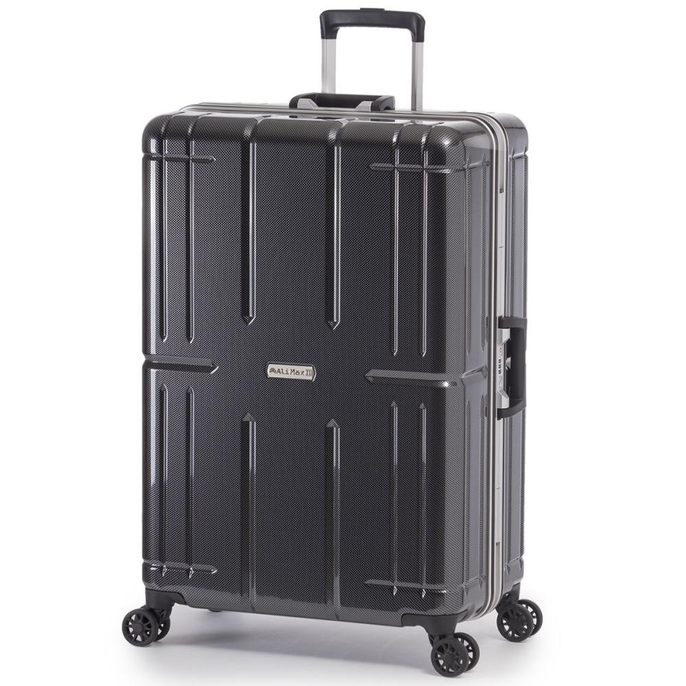 アジアラゲージ　スーツケース　ハードキャリー　ＣＢＫ　カーボンブラック　９２Ｌタイプ　ＡＬＩ－０１１Ｒ－２８