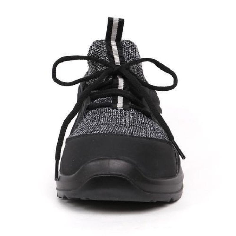 コーコス信岡　ローカットセーフティ安全作業靴　ブラック　２５．０ｃｍ　ＺＧ－０１