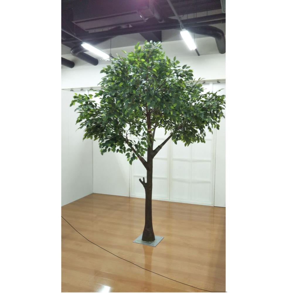 【大型人工観葉植物】シンボルツリー　ベンジャミン　高さ２．６ｍ