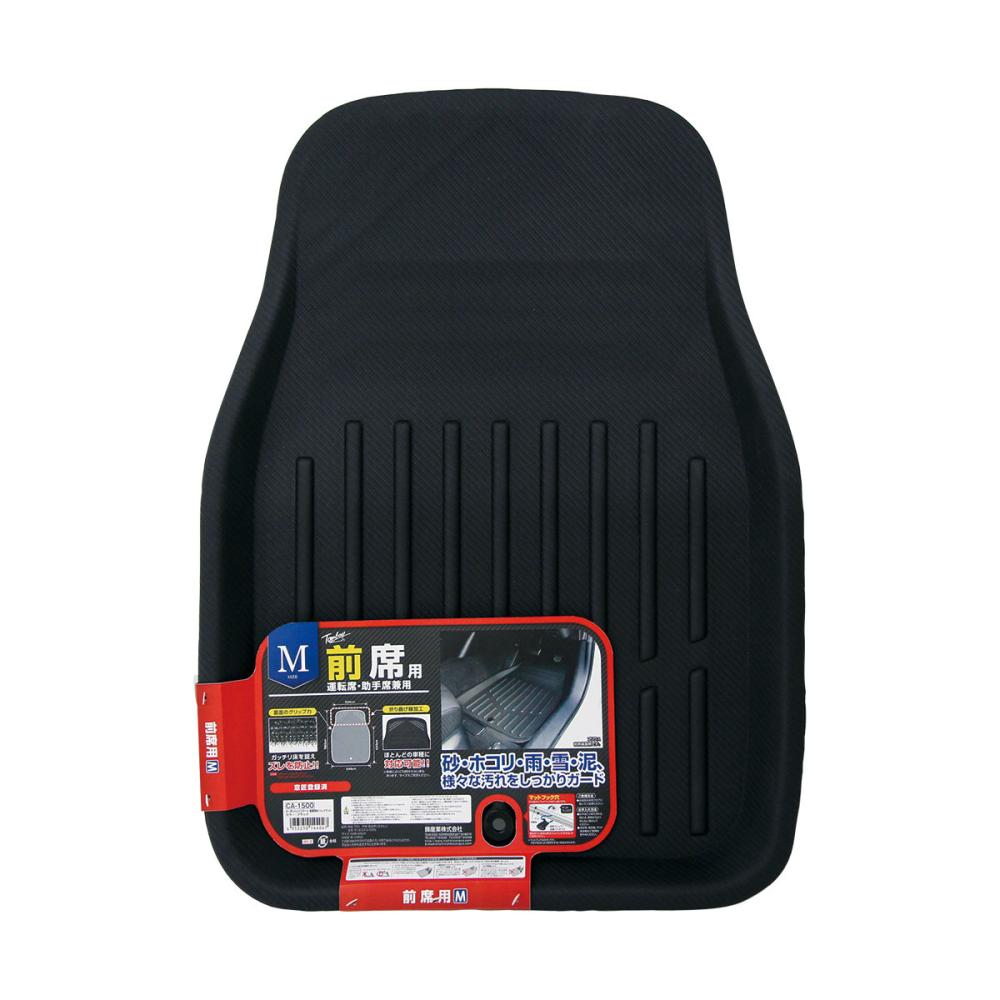 ニシキ カーボントレイスマートマット 前席用 運転席助手席兼用 Mサイズ 黒 CA1500