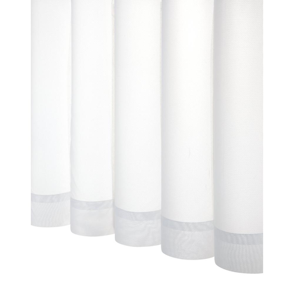 アテーナライフ　レースカーテン　マンス　ホワイト　幅１００ｃｍ　２枚組　各サイズ