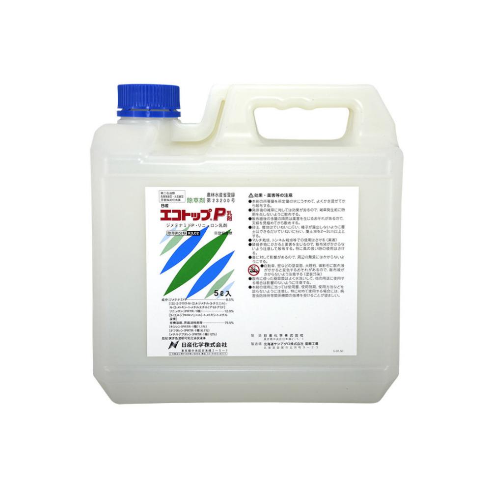 日産化学　除草剤　エコトップＰ乳剤　５Ｌ