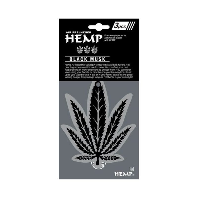 ＨＥＭＰ　エアフレッシュナー　ブラックムスク　３個入り　ＮＡＸ０５２００２