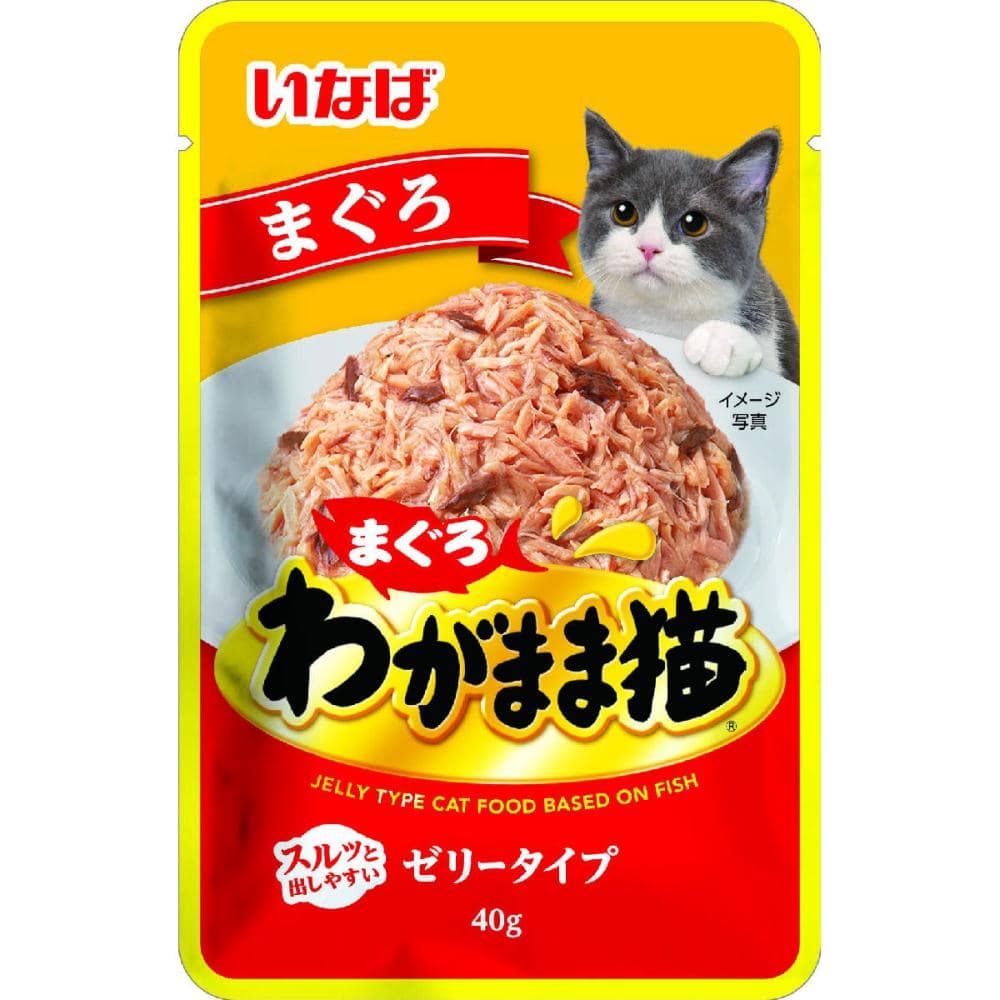 いなば　わがまま猫パウチ　まぐろ　４０ｇ