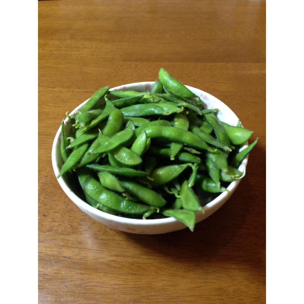 【朝採り当日出荷】　久保さんちの枝豆　約１ｋｇ【新潟県長岡市産】【注文期限：９月３０日】