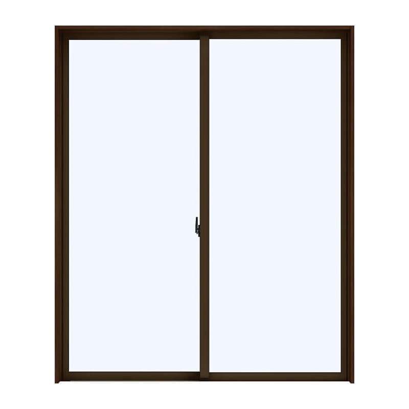 引違い窓　エピソードⅡ　ＮＥＯ　幅１６９０×高さ１８３０ｍｍ　ガラス：透明　外色：ブラウン　内色：ブラウン