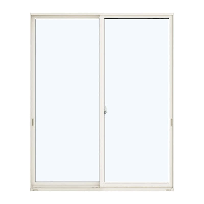 引違い窓　エピソードⅡ　ＮＥＯ　幅１６９０×高さ１８３０ｍｍ　ガラス：透明　外色：ホワイト　内色：クリア