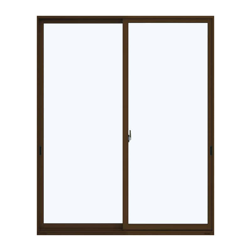 引違い窓　エピソードⅡ　ＮＥＯ　幅１６４０×高さ１８３０ｍｍ　ガラス：透明　外色：ブラウン　内色：クリア