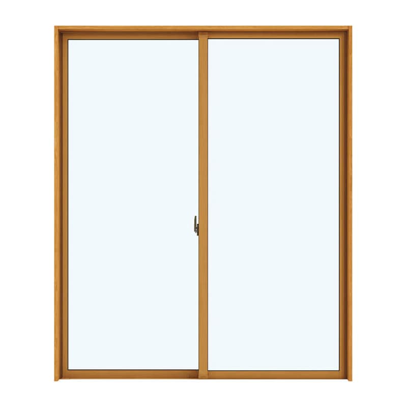 引違い窓　エピソードⅡ　ＮＥＯ　幅１６４０×高さ２０３０ｍｍ　ガラス：透明　外色：ホワイト　内色：ナチュラル