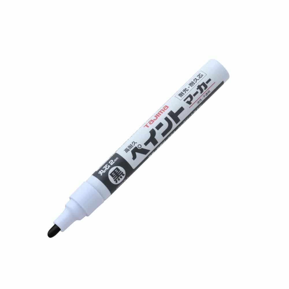 タジマ（ＴＪＭデザイン）　高耐久ペイントマーカー黒　ＫＰＥＭ－ＢＬＡ