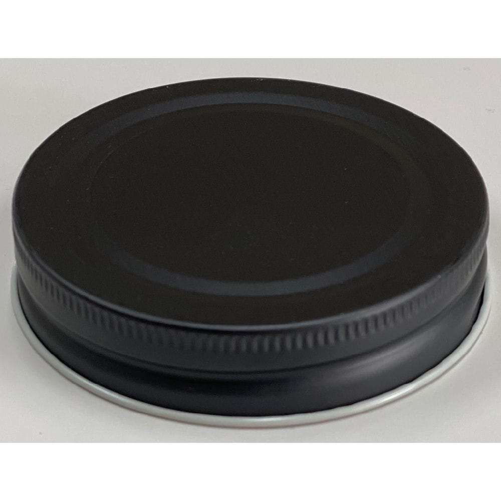 保存ビン　ふた　黒　７０ｍｍ