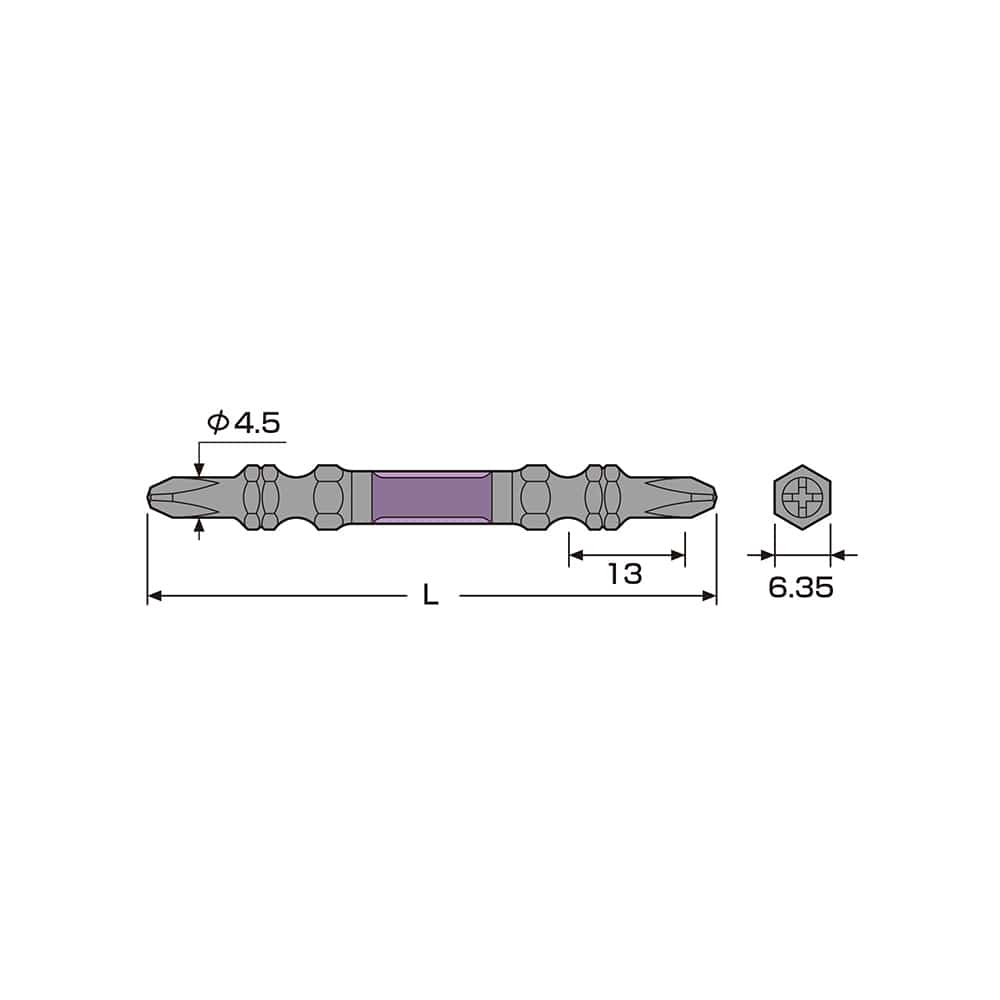 ＡＮＥＸ（アネックス）　黒龍靭ビットスリム　ＡＢＲＳ５‐０１