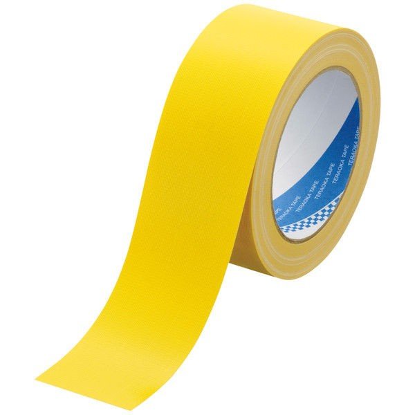 寺岡　カラー布粘着テープ　黄　５０ｍｍＸ２５ｍ　ＮＯ．１５３５の通販 | ホームセンター コメリドットコム
