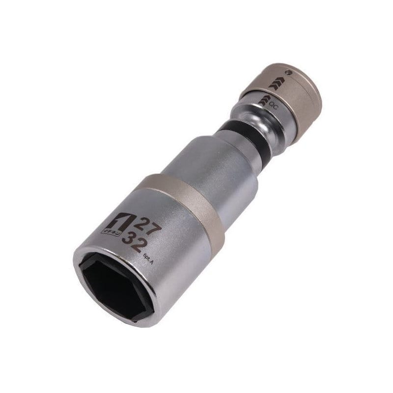イチネンアクセス QC首振ソケット ダブル 27/32 6角 IM-4W2732IUN-6K