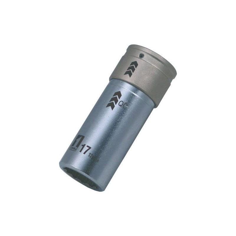 イチネンアクセス QCソケット シングル 17mm 12角 IM-4W17C-12K