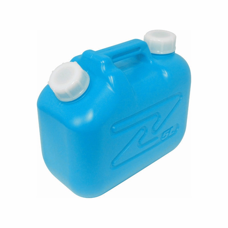 灯油缶ポリタンク　５Ｌ　適合マーク付　青