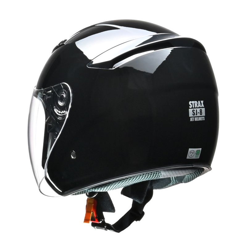 リード工業　ジェットヘルメット　リード　ブラック　ＬＬ　ＳＪ－８