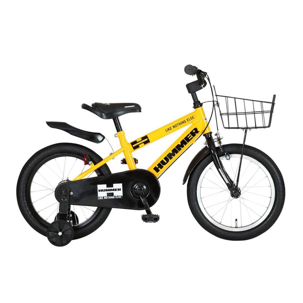 ハマー　幼児車　１６インチ　イエロー　１６ーＯＨ
