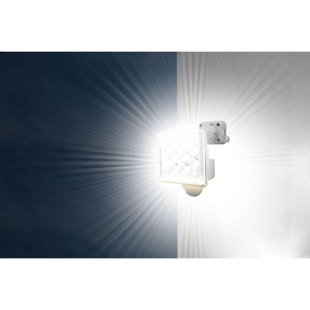 ムサシ　フリーアーム高機能１灯式ＬＥＤセンサーライト　１２Ｗ　ＬＥＤ－ＡＣ１０１５