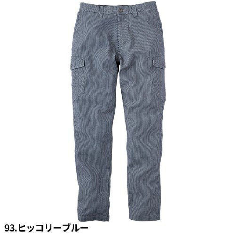 【アウトレット】　イーブンリバー　ストレッチエアーライトカーゴパンツ　ヒッコリー　８８ｃｍ　ＳＲ－６００２