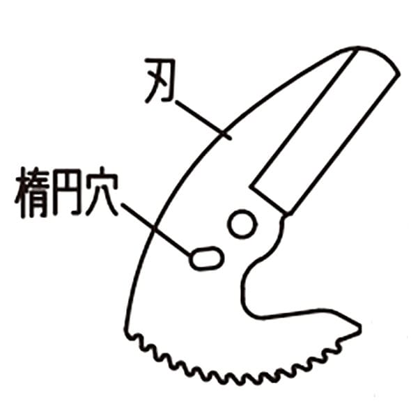 MCC 塩ビカッタ替刃 VCE‐0348A