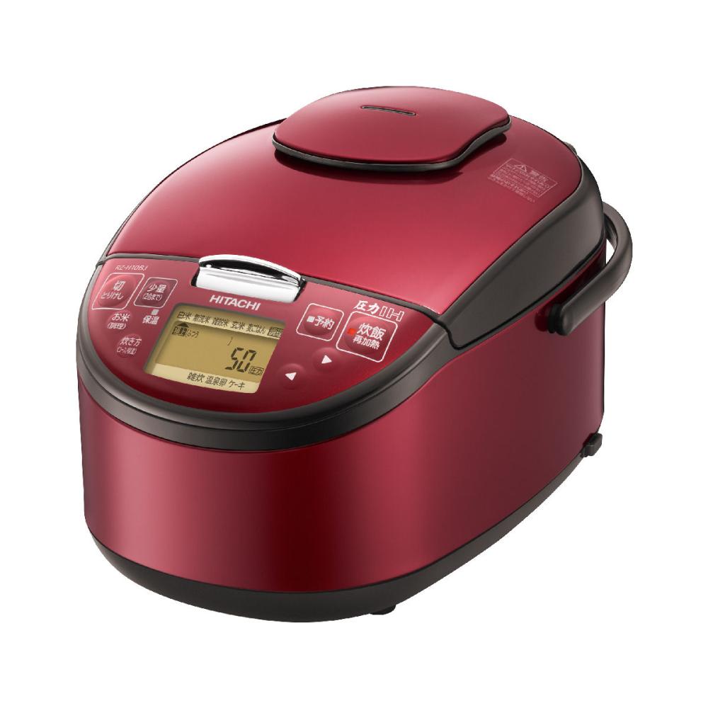 日立 圧力ih炊飯器 容量5 5合 レッド rzh10bj rの通販 ホームセンター コメリドットコム 日立 圧力ih炊飯器 容量5 5合 レッド rzh10bj rの通販 ホームセンター コメリドットコム