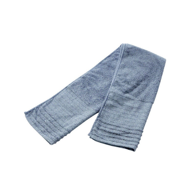 ｋ 頭に巻きやすいロングタオル グレーの通販 ホームセンター コメリドットコム