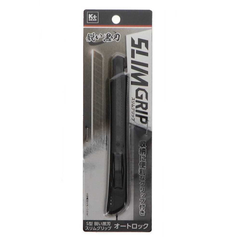 Ｋ＋ＧＥＡＲ　カッター　Ｓ　黒刃　オートロック