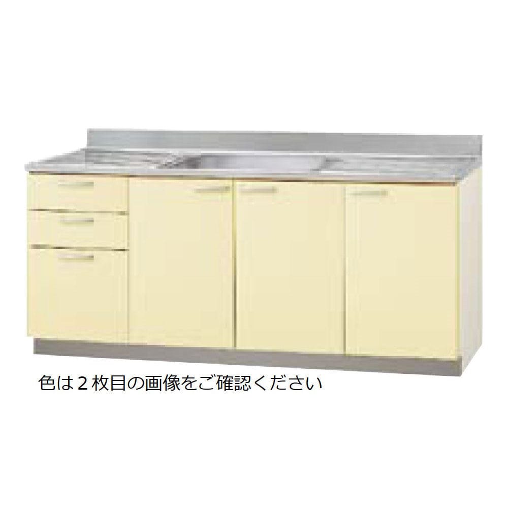 ★[colty-2100B-3-H] クリナップ コルティ colty コンパクトキッチン 210cm 2100 標準仕様 I型 分割型 開き扉 Hシリーズ 3口 ガスコンロ - 5