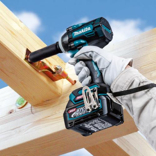 Makita - 新品未使用　マキタ　40Vmax TW004G ＋　専用防水/誤開防止ケース makita改 TW004専用ブラック ハンマーケースカバー インパクト