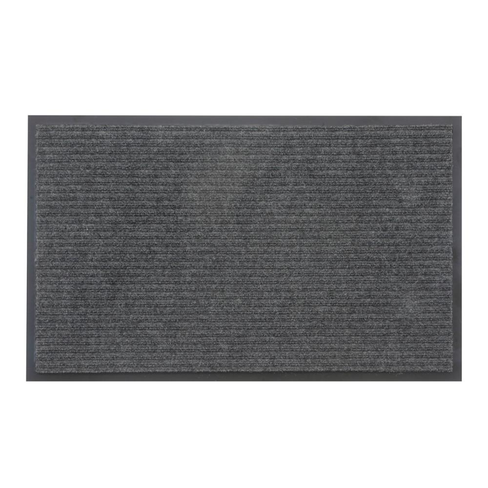 玄関マット ループタイプ グレー 45×75cm