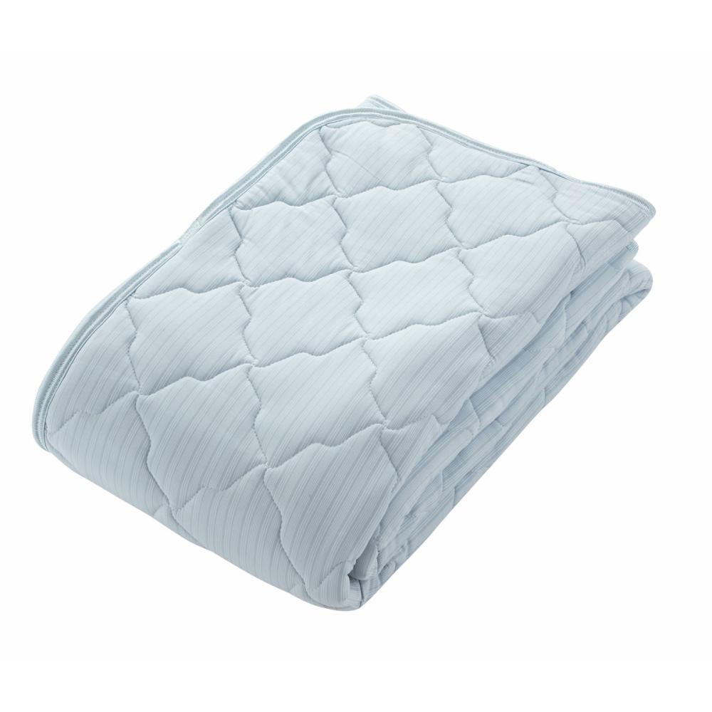 アテーナライフ 涼 シリーズ 強力冷感 ひんやり敷パッド 抗菌防臭 ブルー シングルの通販 ホームセンター コメリドットコム